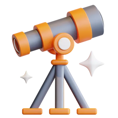 D telescope viewing illustrations