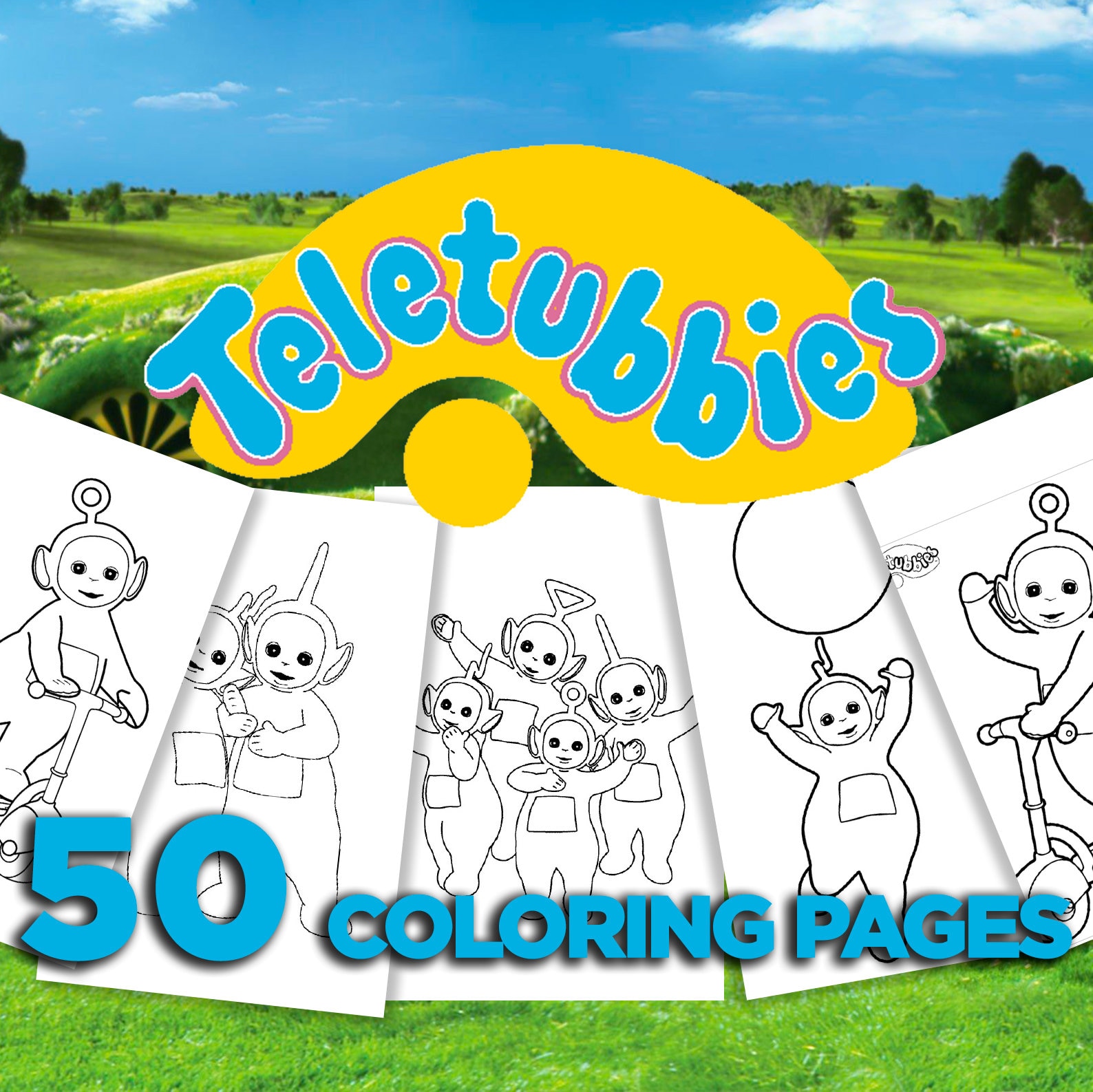 Teletubby invitation