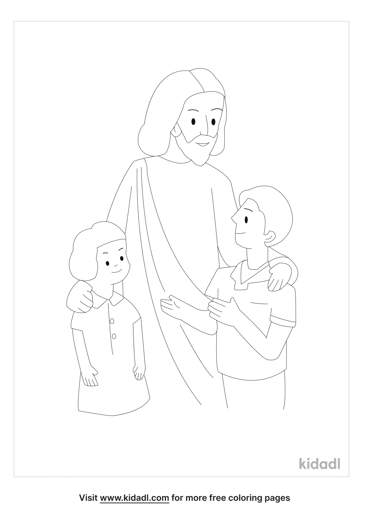 Free telling others about jesus coloring page coloring page printables