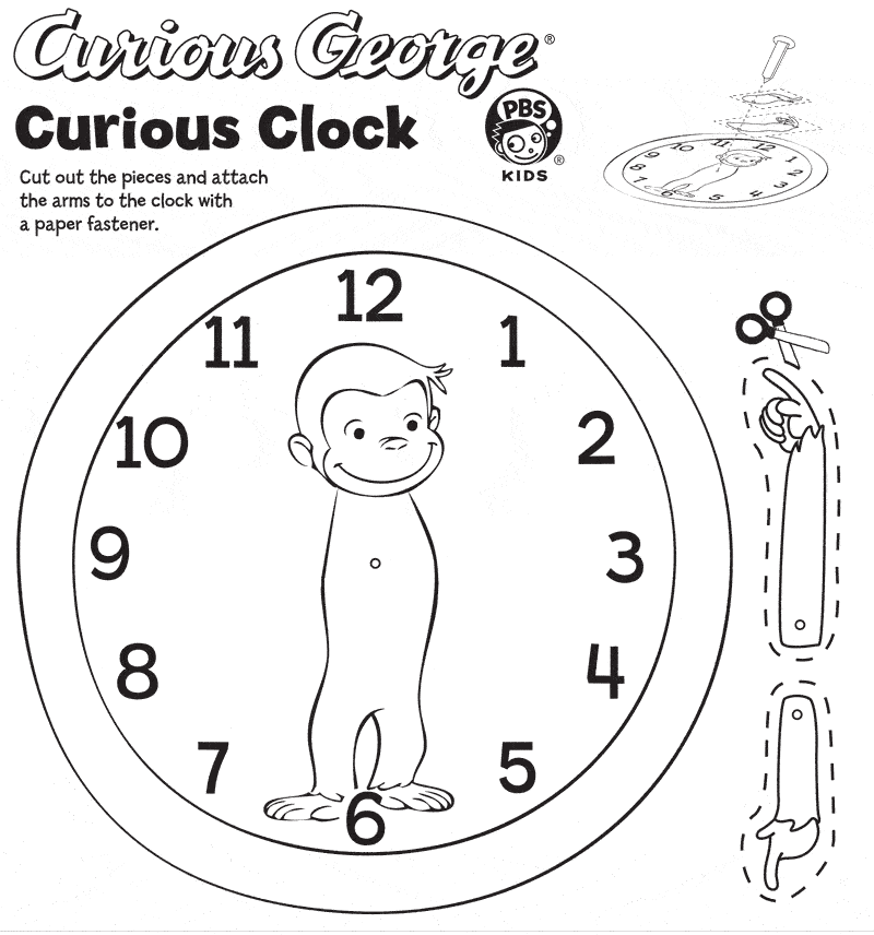 Curious gee printables pbs kids