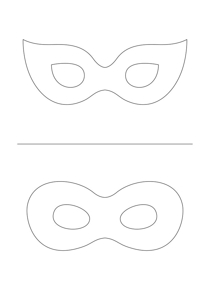 Printable blank mask coloring pages printable coloring masks mask template printable superhero mask template