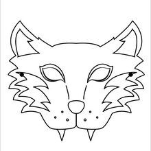 Masks and masquerade coloring pages