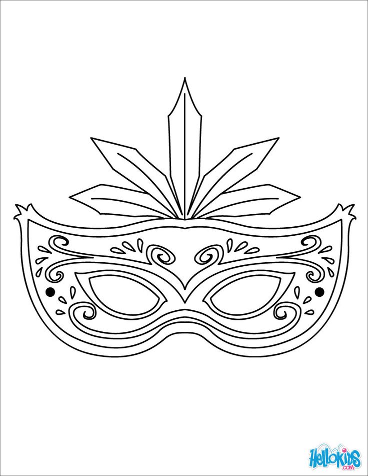 Masks coloring pages online printable masks templates to color for kids faschingsmasken vorlagen masken