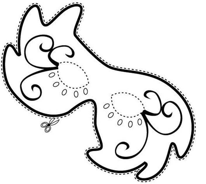 Free kids face masks templates for halloween to print