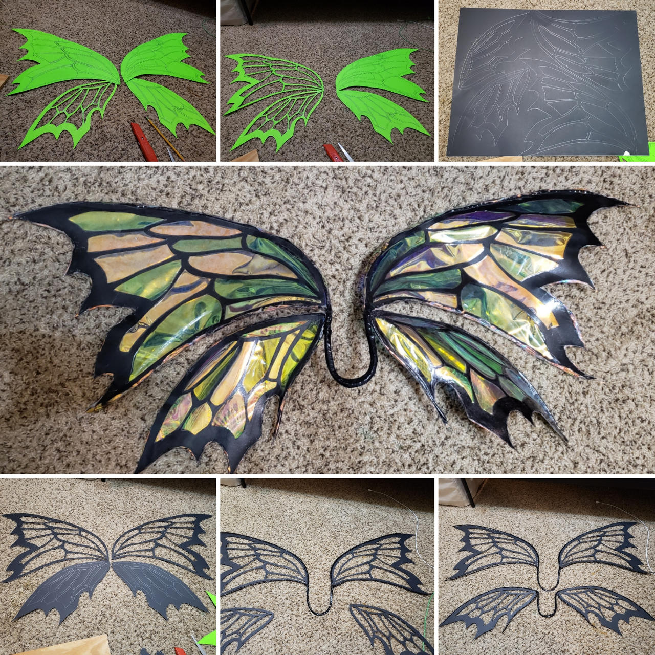 Making fairy wings by leaviel on