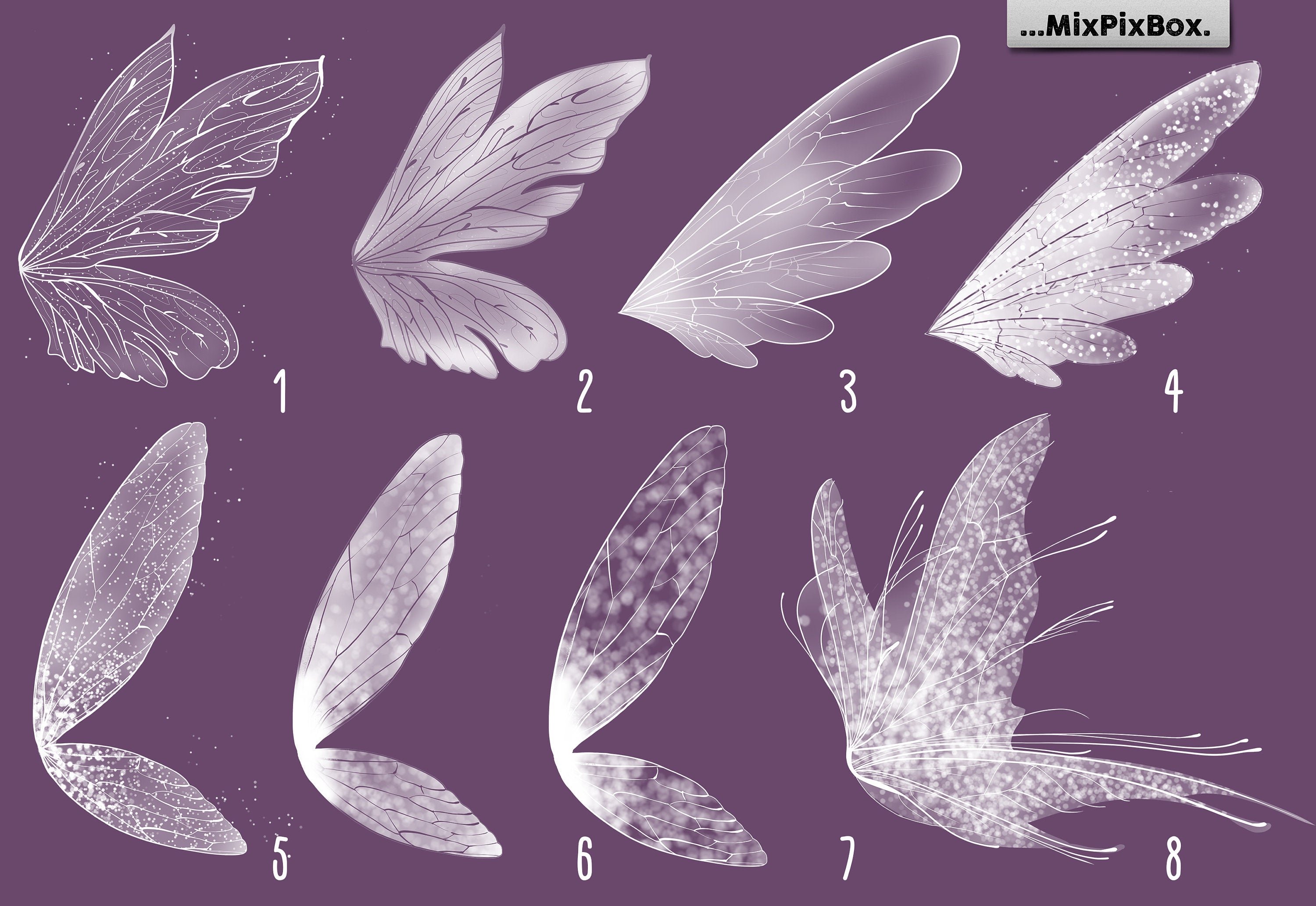 Fairy wings overlays â