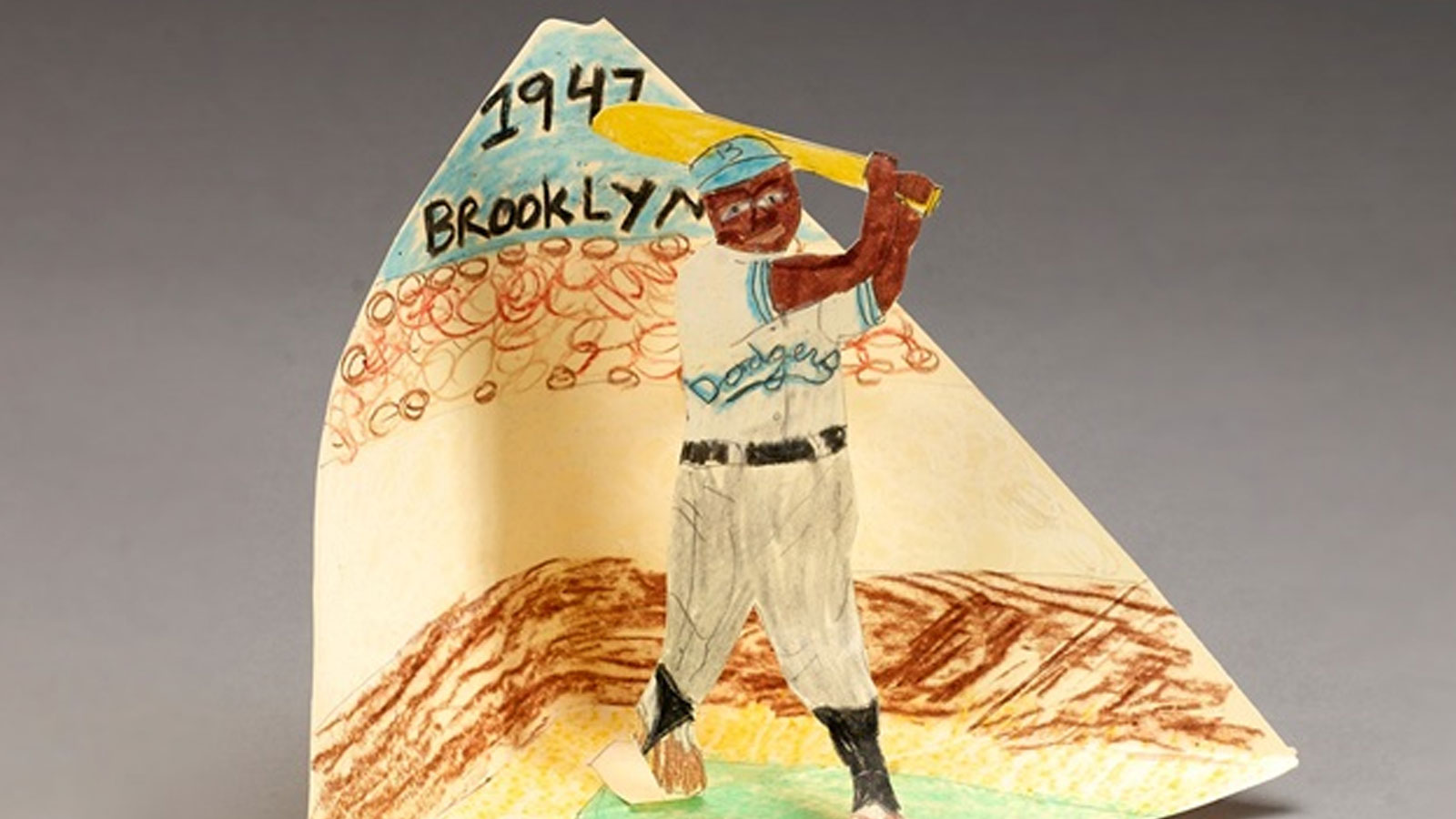 Jackie robinson at bat ciy diy crafts for kids and adults