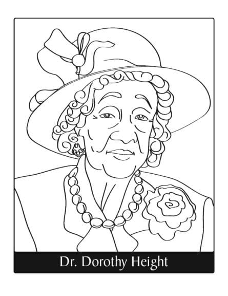 Free coloring pages to celebrate black faith leaders