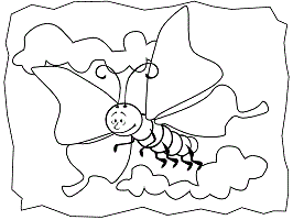 Butterfly and caterpillar coloring pages and printable activities