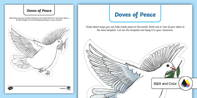Doves of peace activity for rd