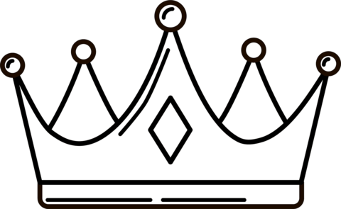 Princess crown coloring page free printable coloring pages