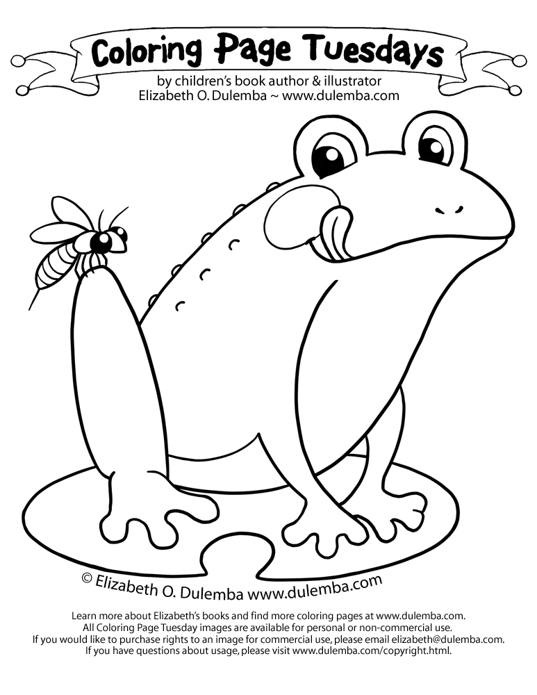 Coloring page tuesday