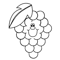 Top free printable lovely grapes coloring pages online