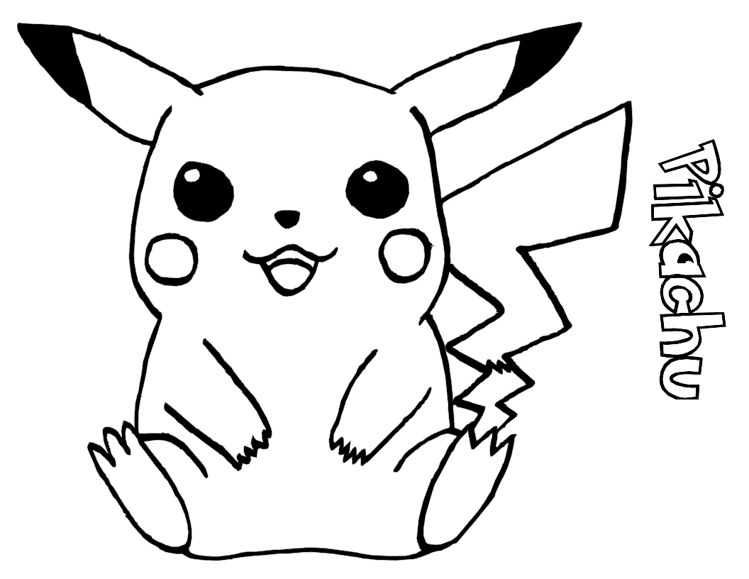 Print pikachu free printable pikachu coloring pages for kids pikachu coloring page pokemon coloring pages valentine coloring pages