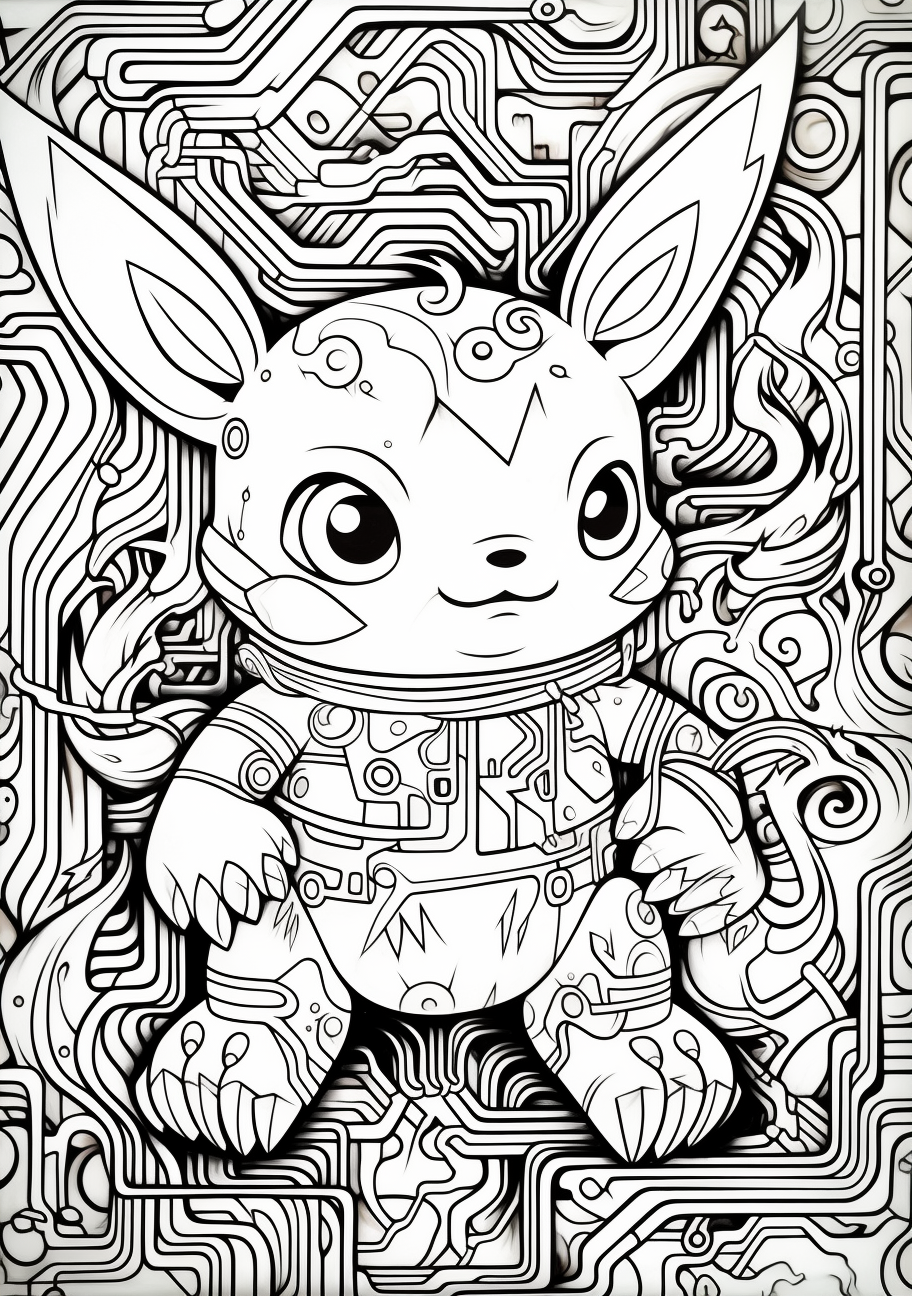 Detailed adult coloring s