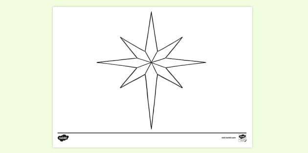 Christmas star colouring colouring sheets teacher made