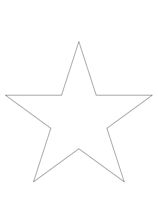Coloring page star