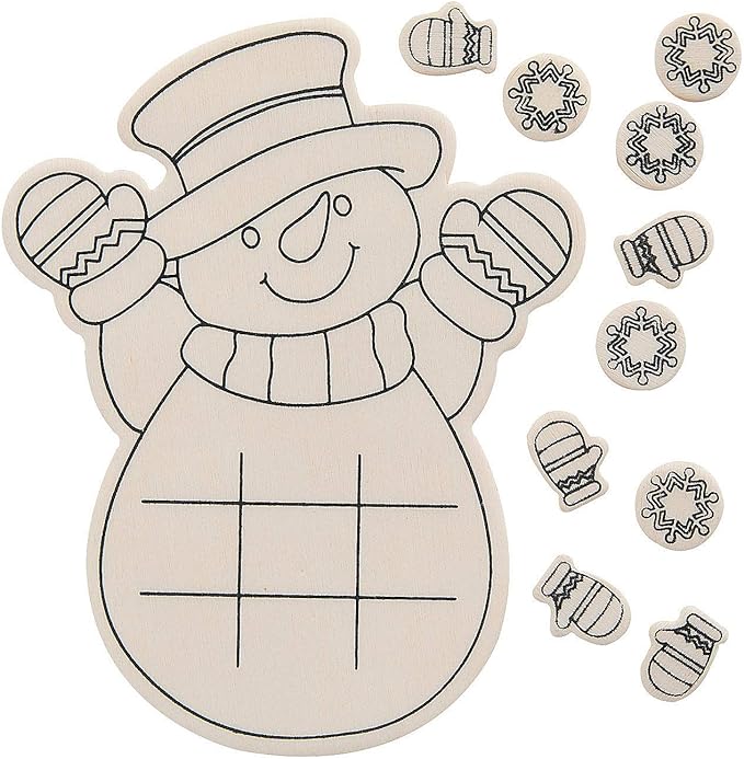 After school arts crafts color your snowman tic tac toe board the new york public library