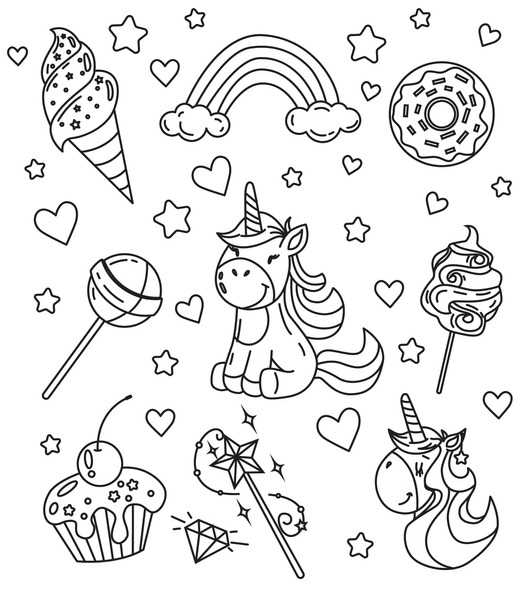 Thousand clip art unicorn white royalty