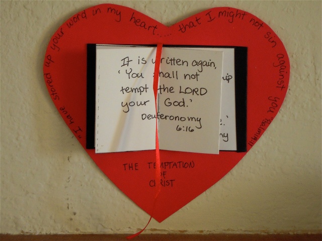 Temptation of christ aunties bible lessons