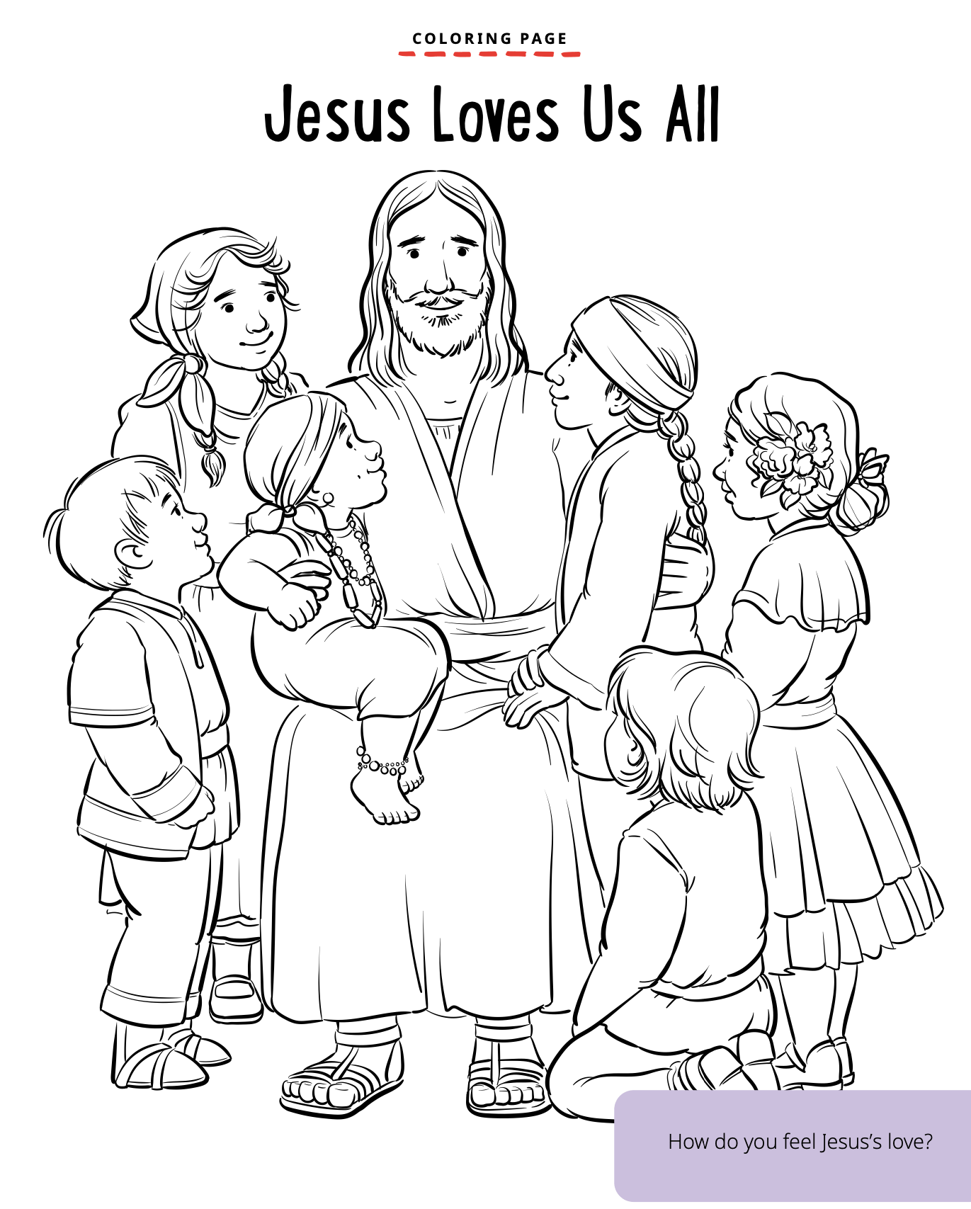 Jesus activities games