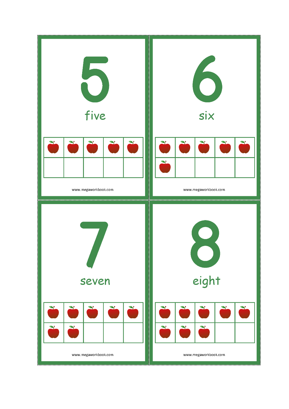 Ten frame printables