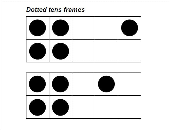 Ten frame s