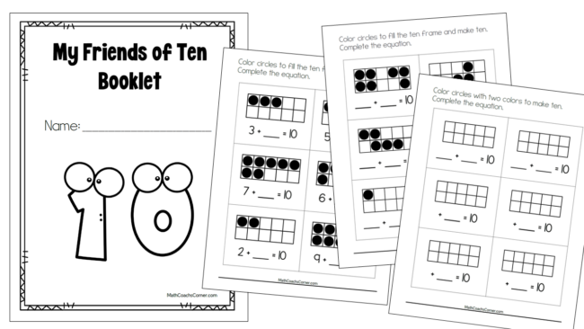 Friends of ten booklet