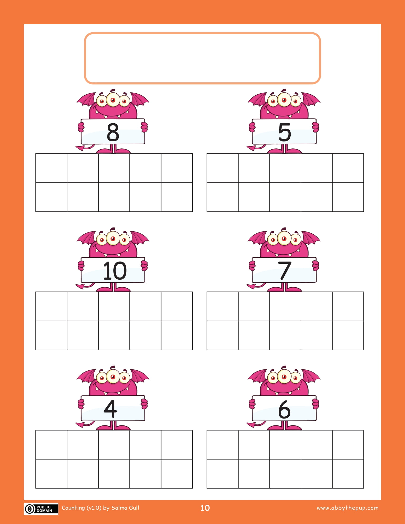 Ten frame draw the dots worksheet free printable puzzle games