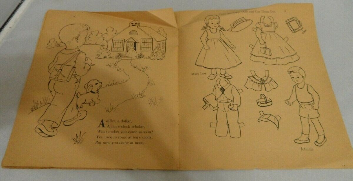 Star bright lets play school toys in record coloring book s
