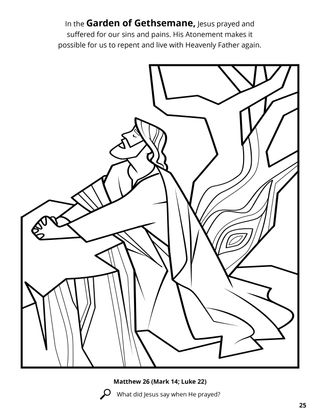 New testament coloring book