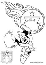 Tennessee titans coloring pages