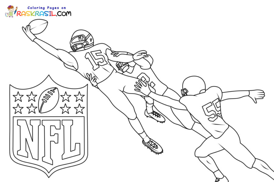 Nfl coloring pages