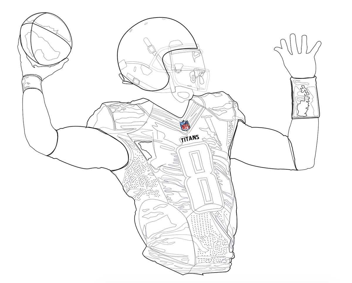 Marcus mariota illustration ssa