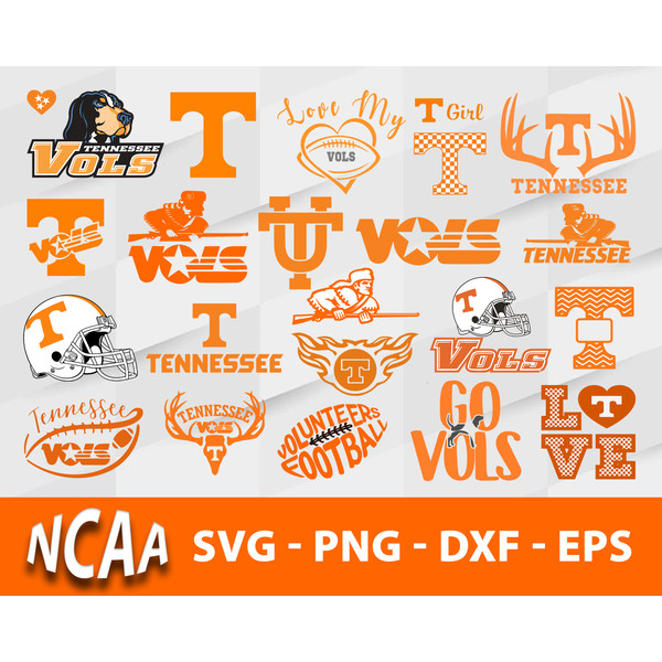 Tennessee volunteers svg bundle tennessee volunteers svg