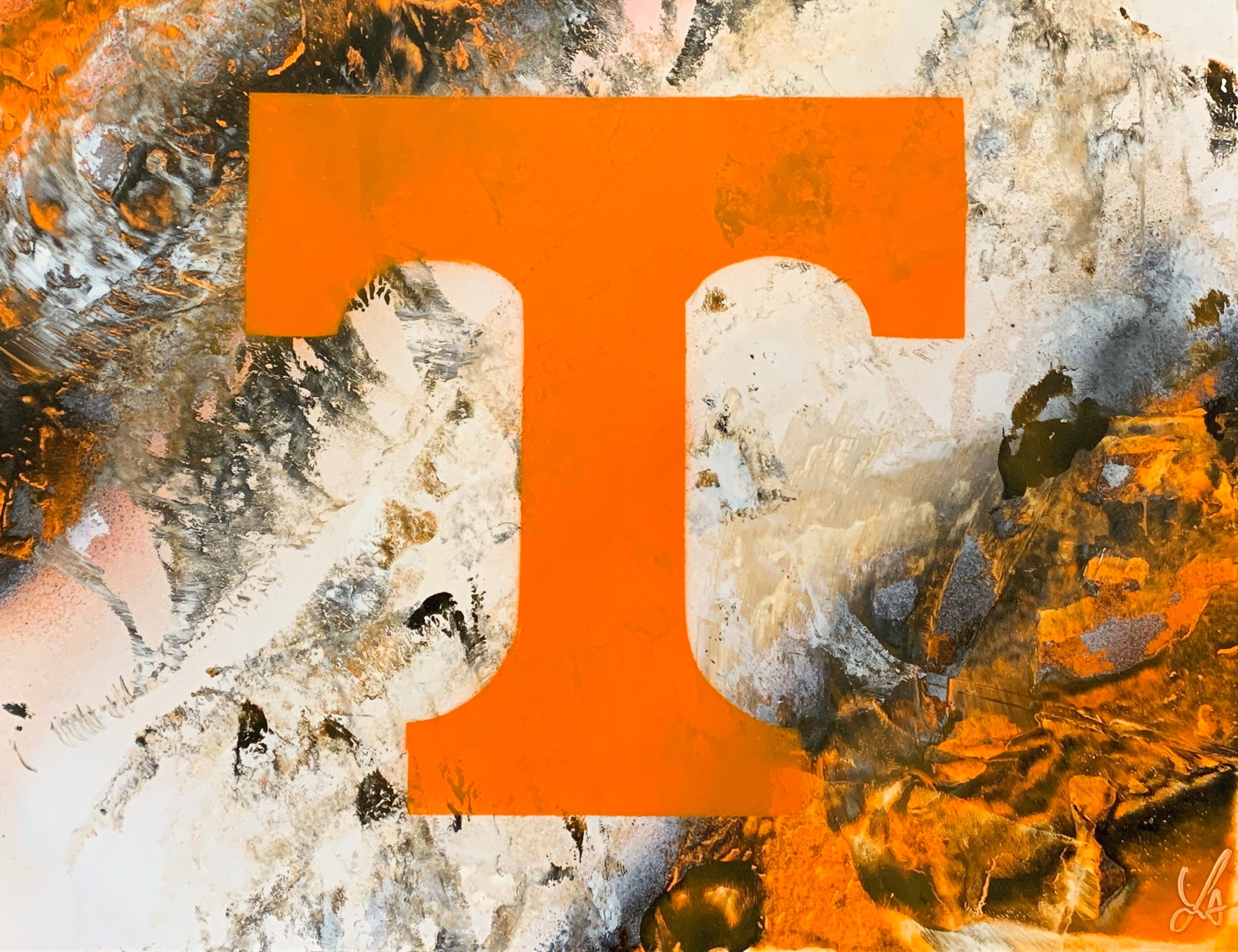 Tennessee vols art tennessee vols poster spray paint art tennessee vols gift university of tennessee volunteers
