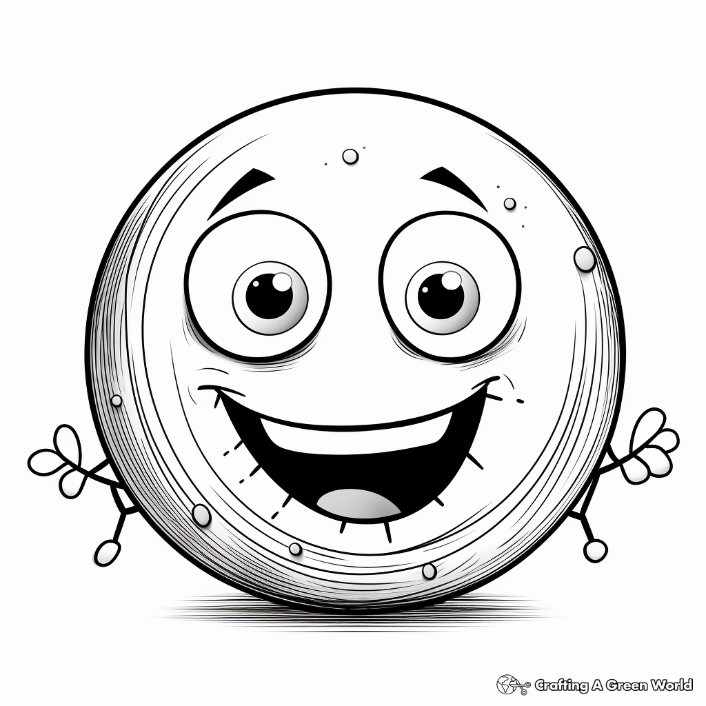 Sphere coloring pages