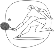 Tennis coloring pages free coloring pages
