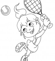 Top tennis coloring pages for your little ones coloring pages