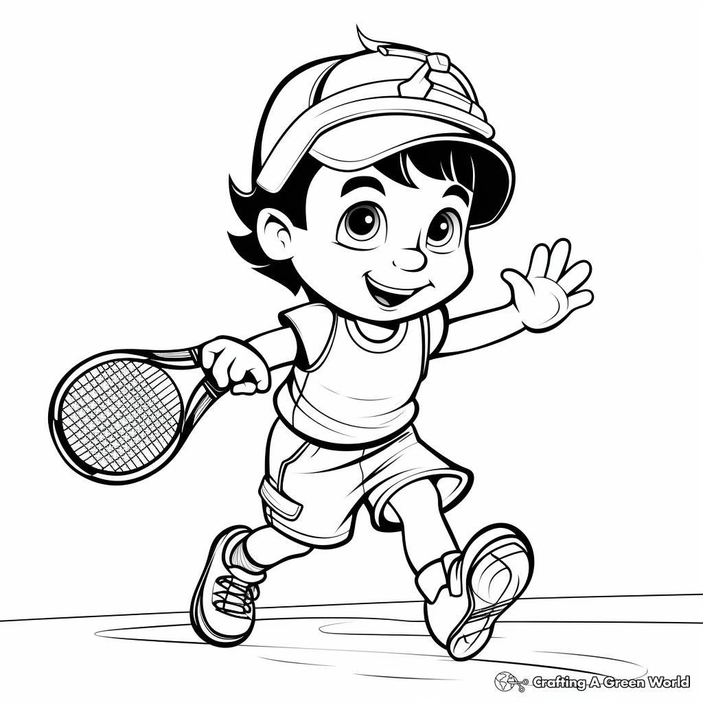 Sports coloring pages