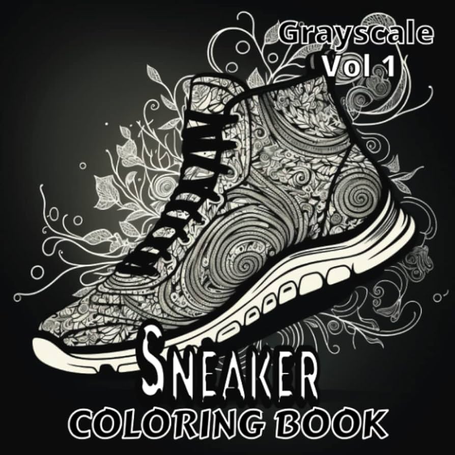 Sneaker coloring book volume