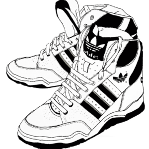 Adidas coloring pages printable for free download