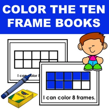 Ten frame books made by teachers