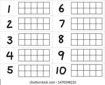 Ten frame images stock photos d objects vectors