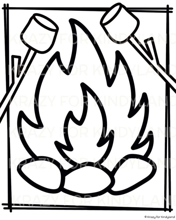 Camping coloring pages booklet tent canoe pass campfire flashlight kids coloring pages coloring book kids coloring sheets