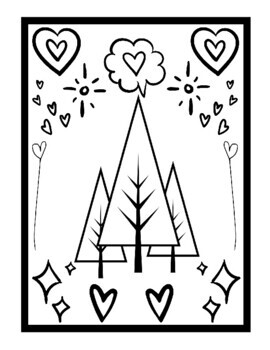 Camping coloring pages for kids tent campfire coloring sheets pdf