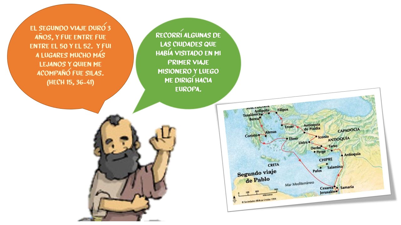 Los viajes de pablo
