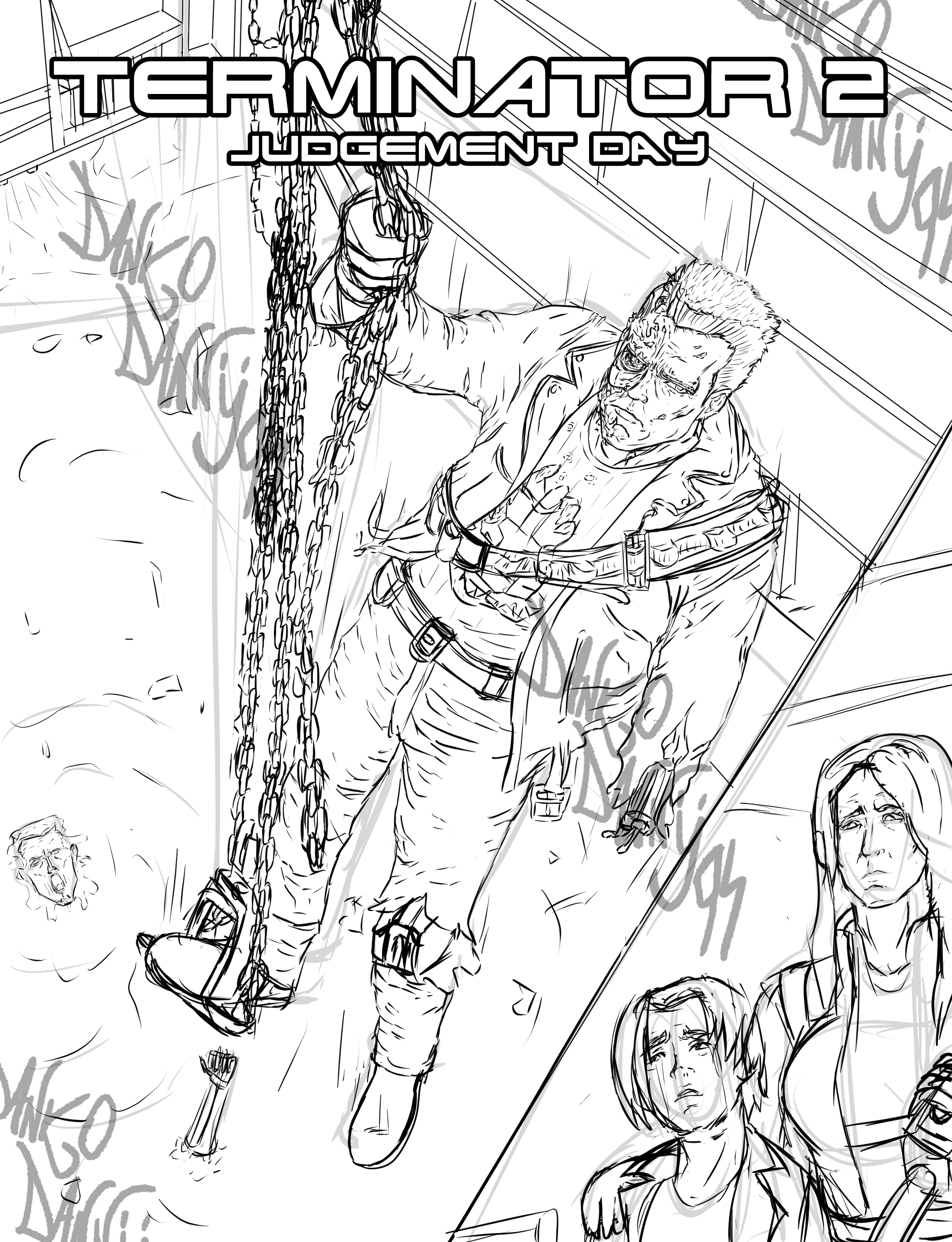 Some terimnator art im doing lately rterminator