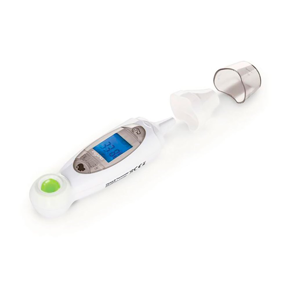 Nuvita baby forehead and ear thermometer white kidinn