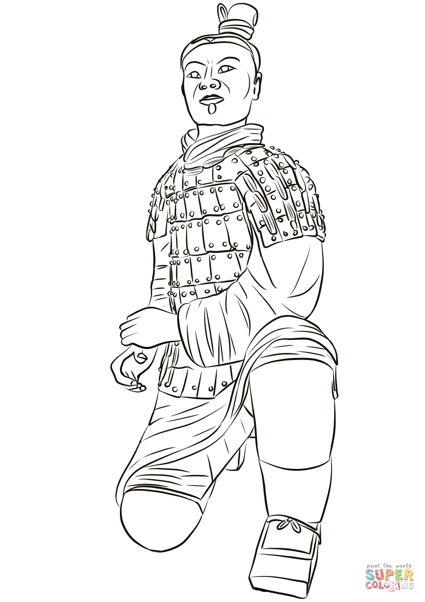 Image result for terra cotta soldiers sketches terracotta army colorg pages army drawg